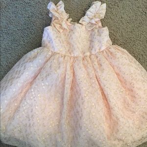 Janie and Jack Girls Shimmer Party Dress